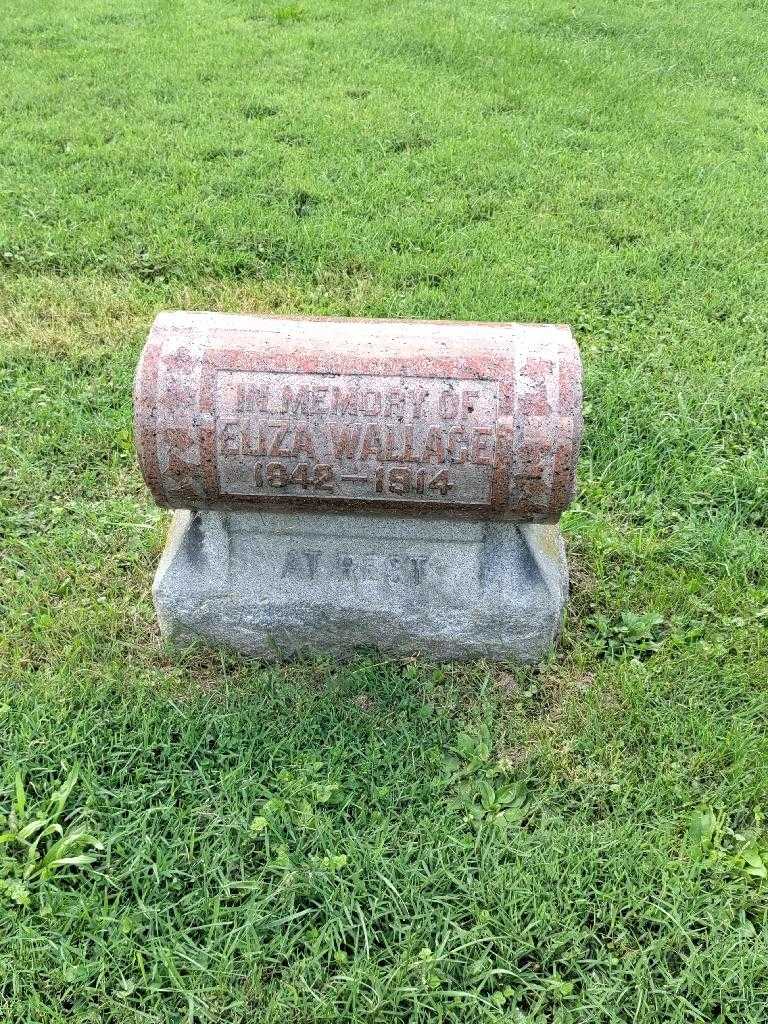 Eliza Wallace's grave. Photo 2