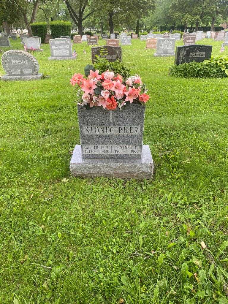 Cordell F. Stonecipher's grave. Photo 3