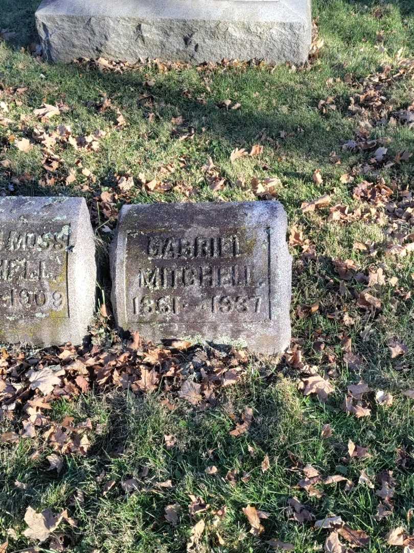 Gabriel Mitchell's grave. Photo 2