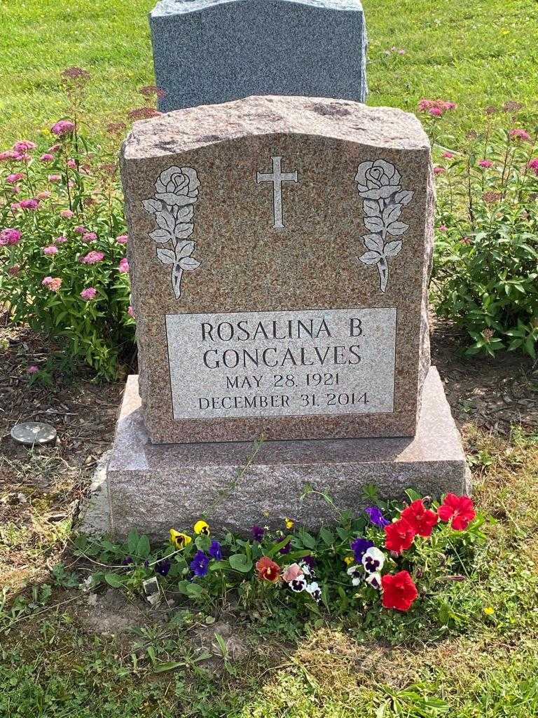 Rosalina B. Goncalves's grave. Photo 3