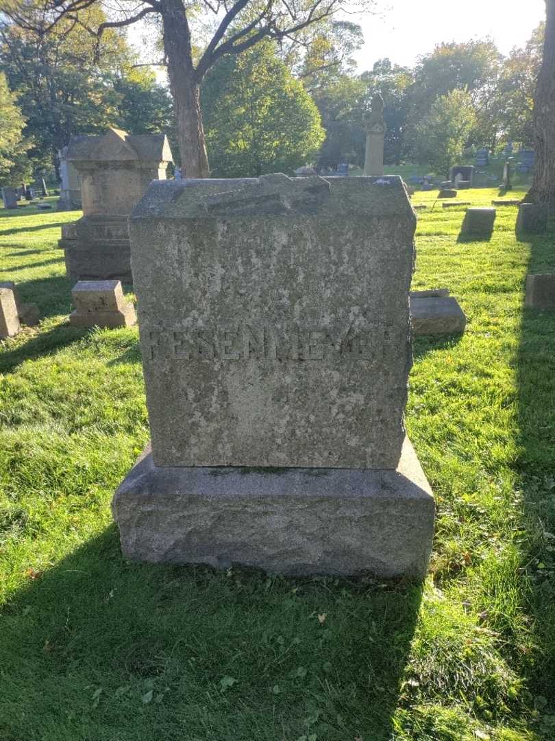 Charles M. Fesenmeyer's grave. Photo 4