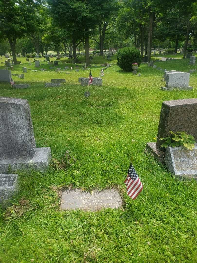 William Oswald's grave. Photo 1