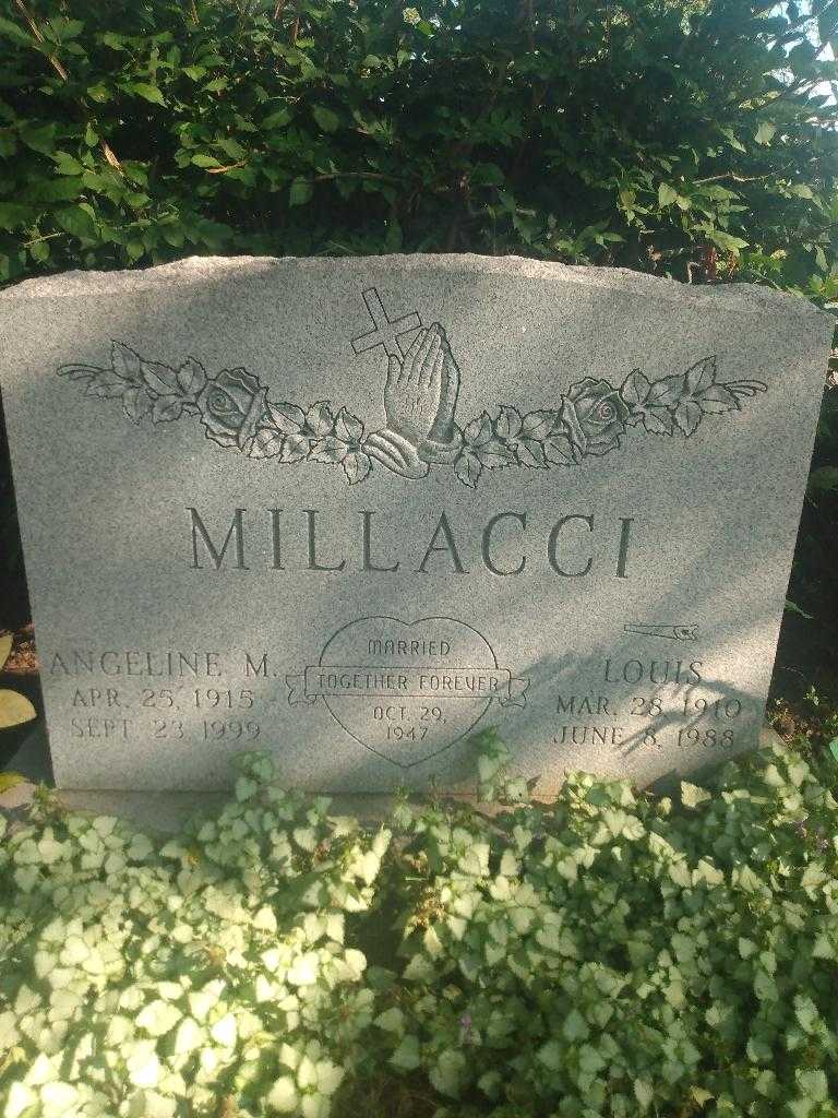 Angeline M. Millacci's grave. Photo 2