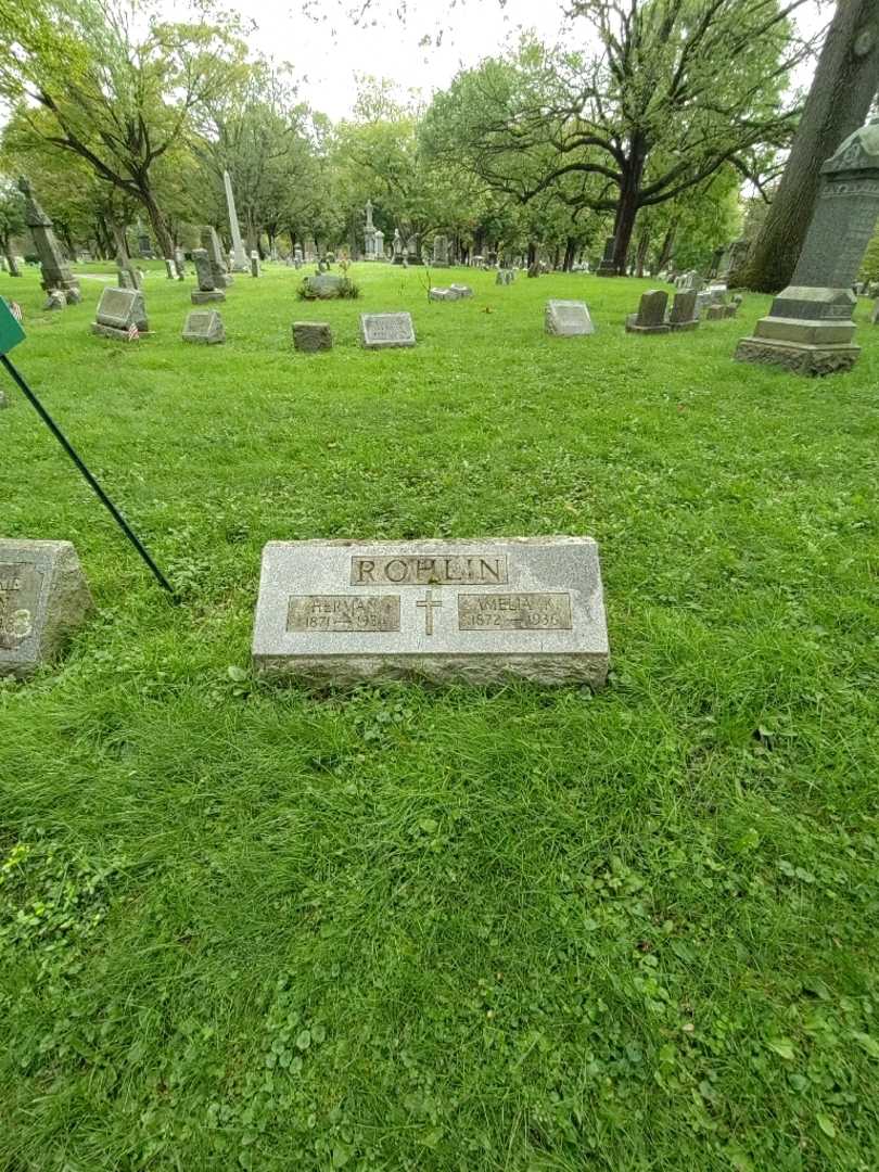 Herman Rohlin's grave. Photo 1