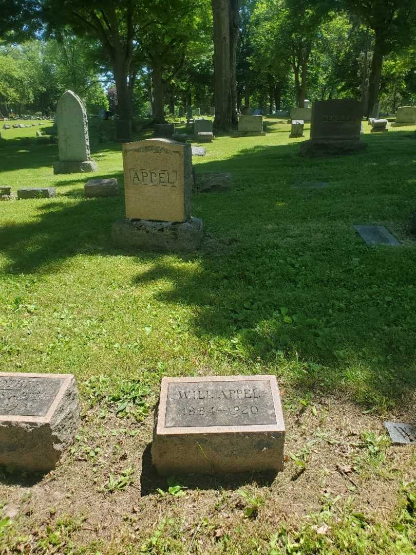 William L. "Will" Appel's grave. Photo 1