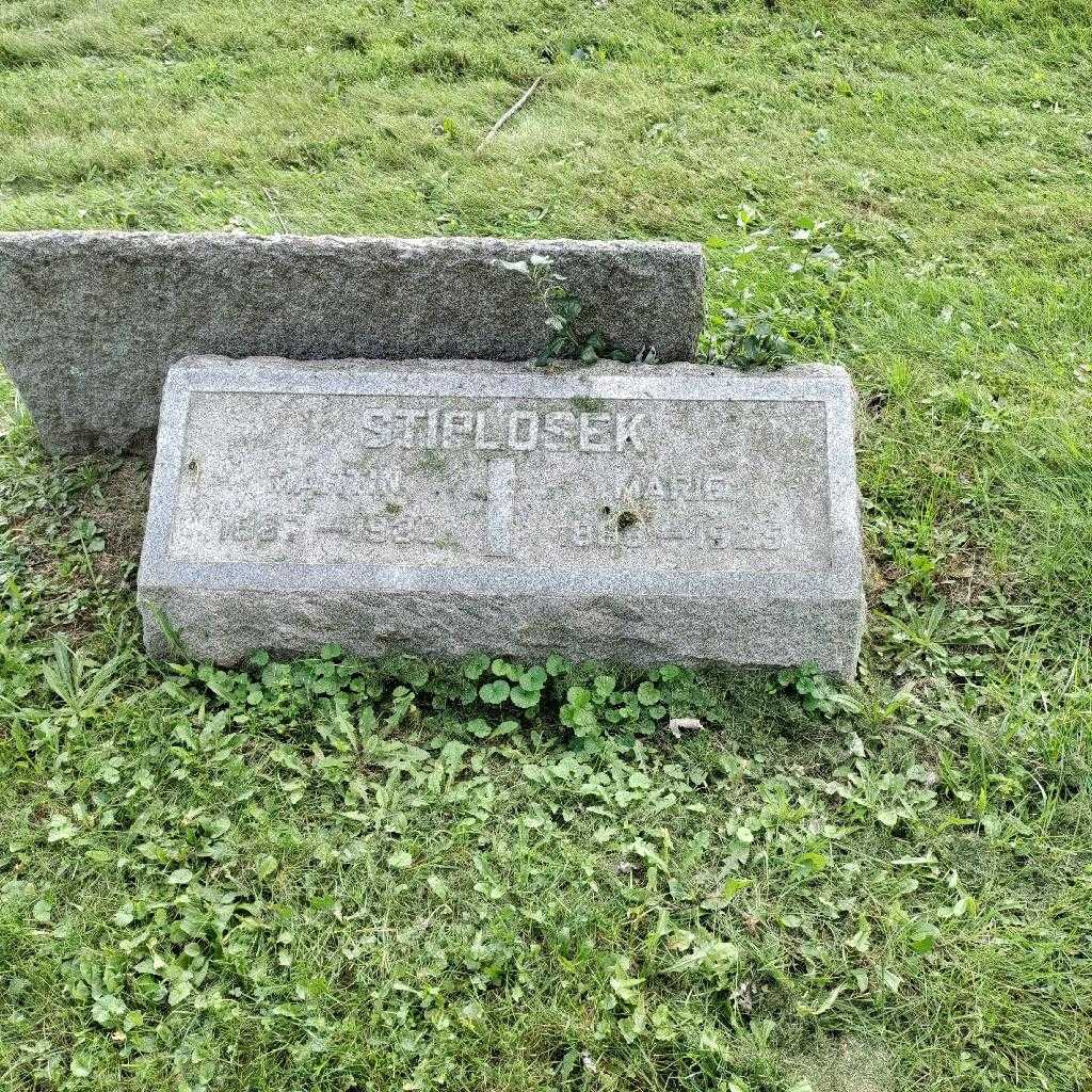 Martin Stiplosek's grave. Photo 2