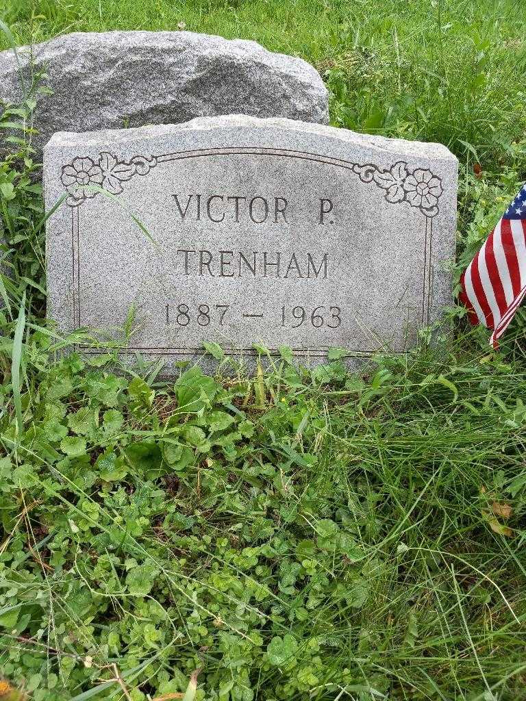 Victor P. Trenham's grave. Photo 3