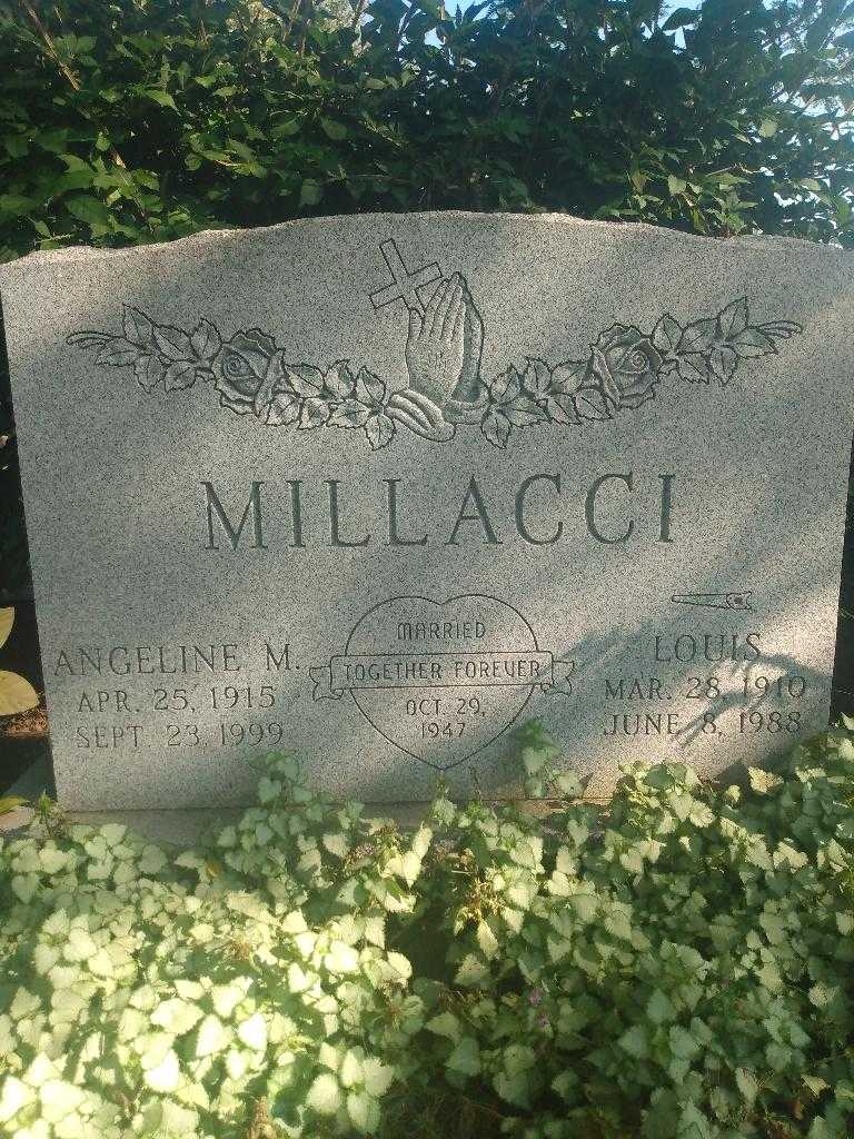Louis Millacci's grave. Photo 1