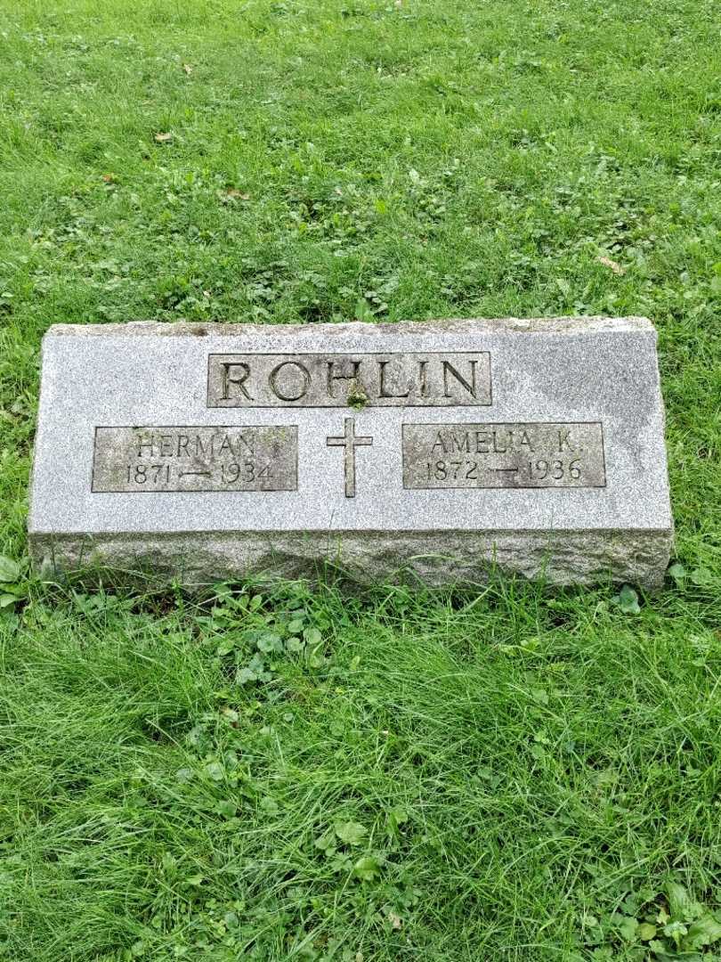 Herman Rohlin's grave. Photo 2