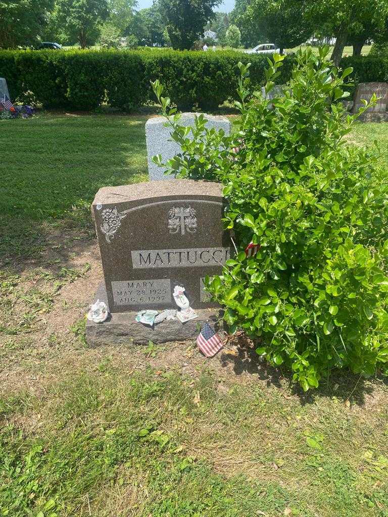 Mary Mattucci's grave. Photo 2