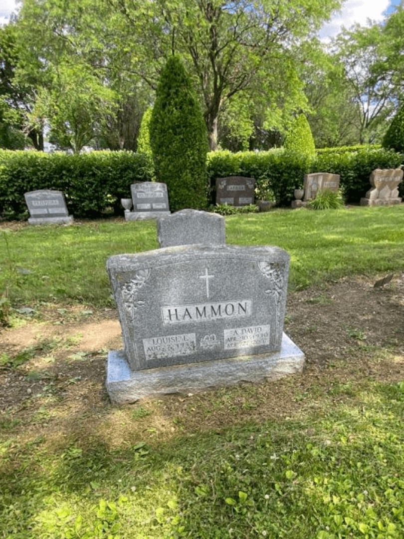 Louise Ann E. Hammon's grave. Photo 4
