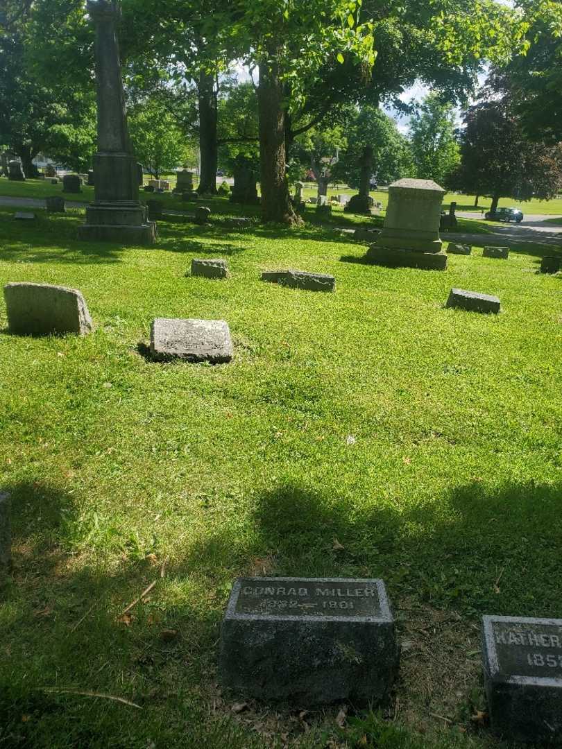 Conrad Miller's grave. Photo 2