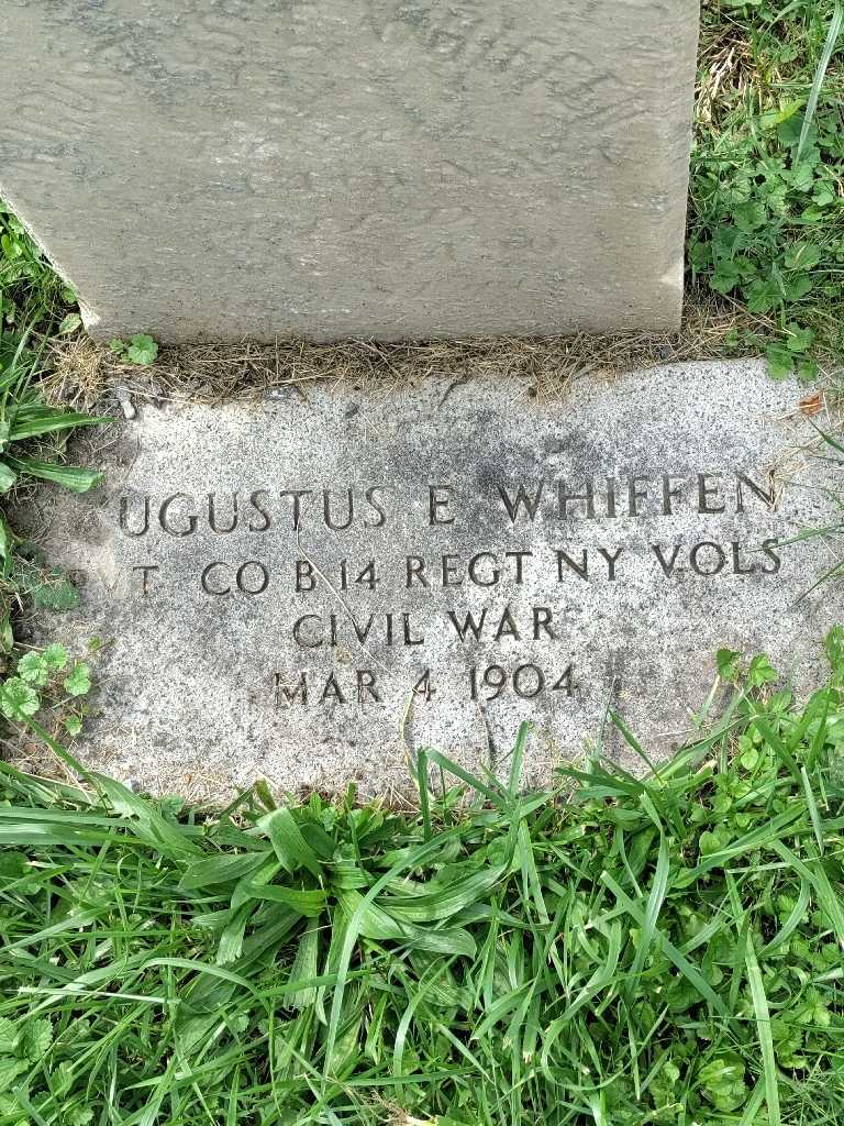 Augustus E. Whiffen's grave. Photo 4