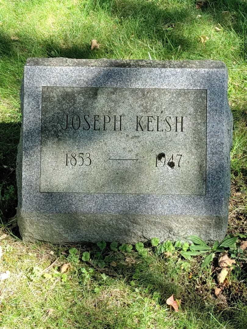 Joseph Kelsh's grave. Photo 3