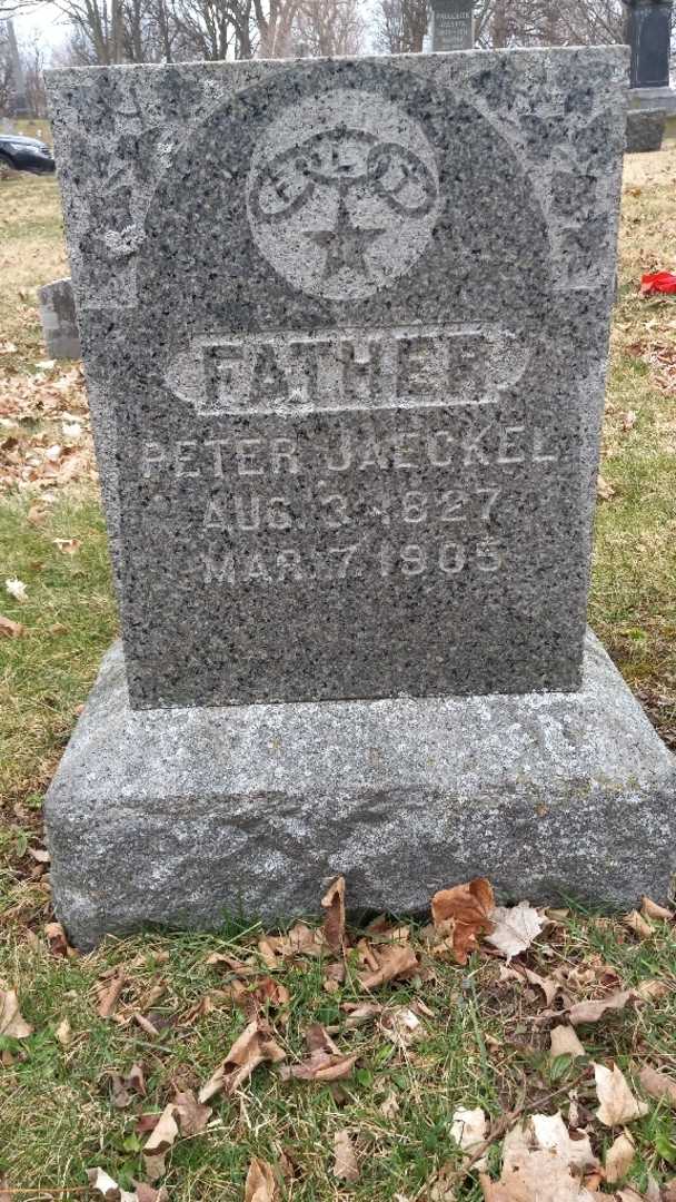 Peter Yaeckel Jaeckel's grave. Photo 3