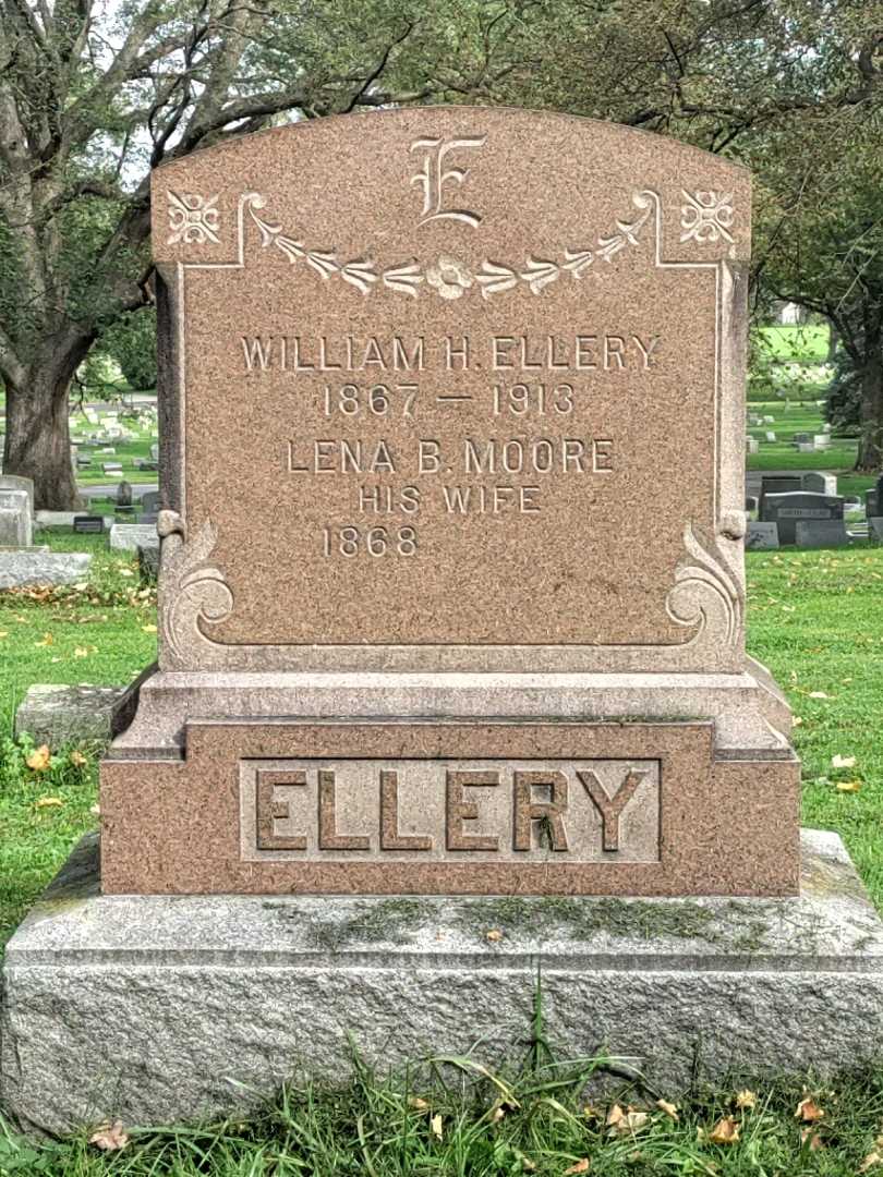 William H. Ellery's grave. Photo 3