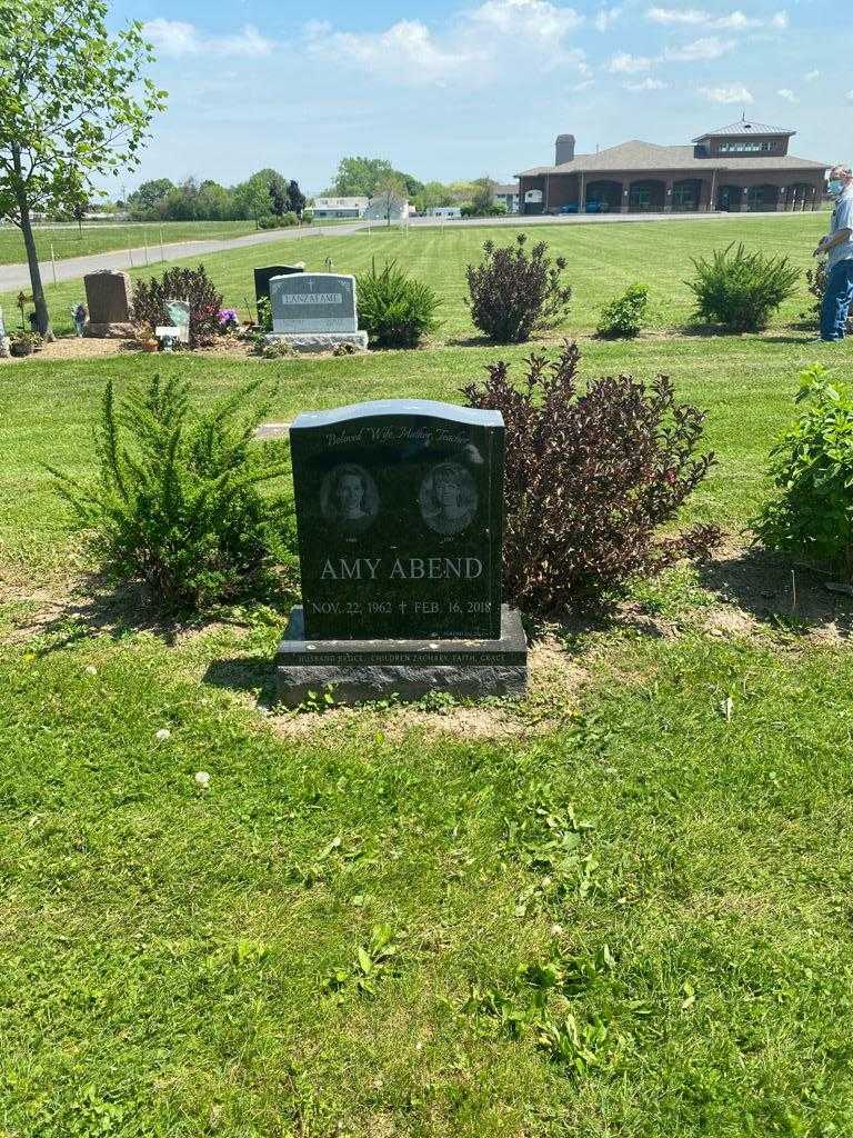 Amy Abend's grave. Photo 3