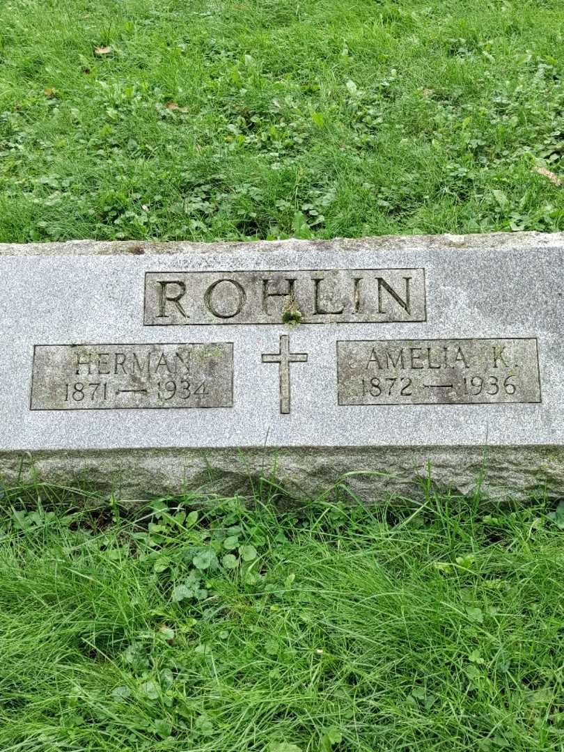 Herman Rohlin's grave. Photo 3