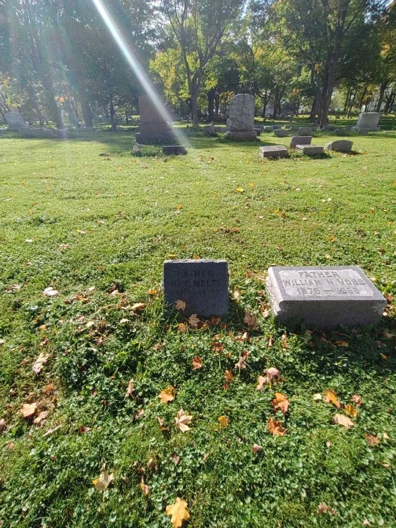 Doctor Peppina Melfi's grave. Photo 1