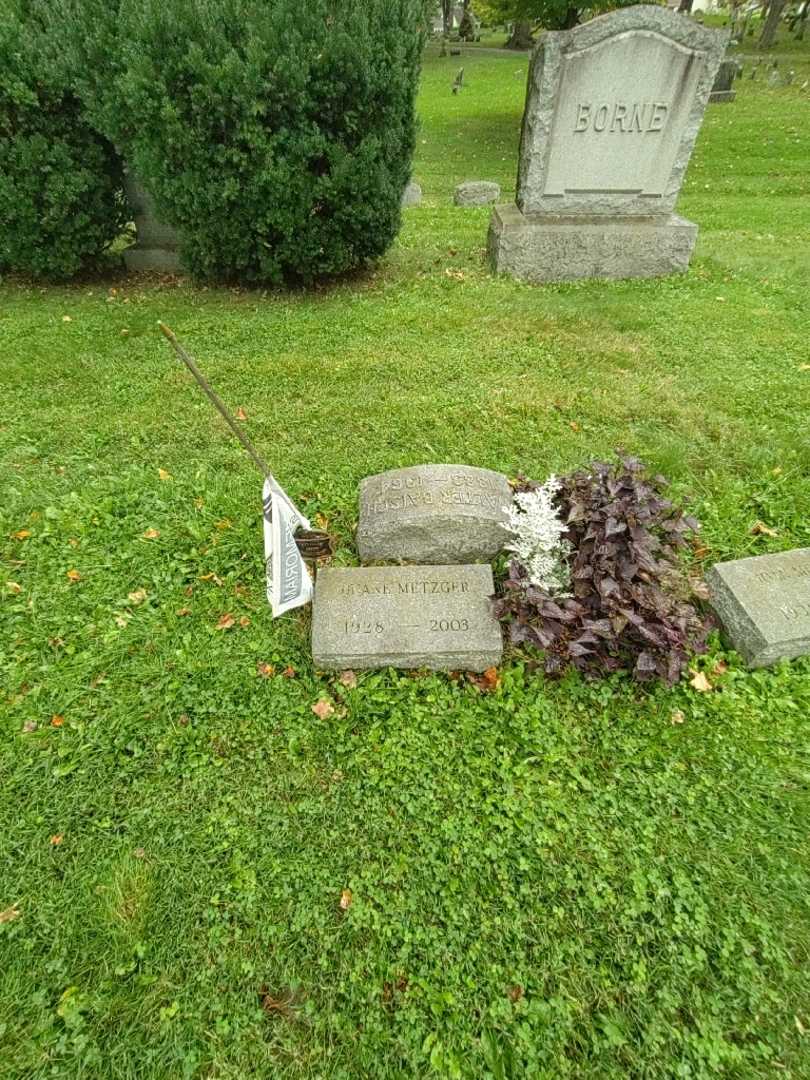 Duane Metzger's grave. Photo 1