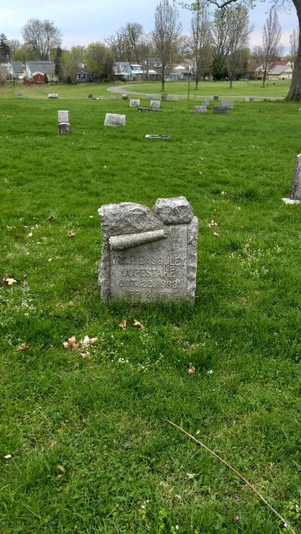 William P. "Wm." Bagguley Copestake's grave. Photo 2