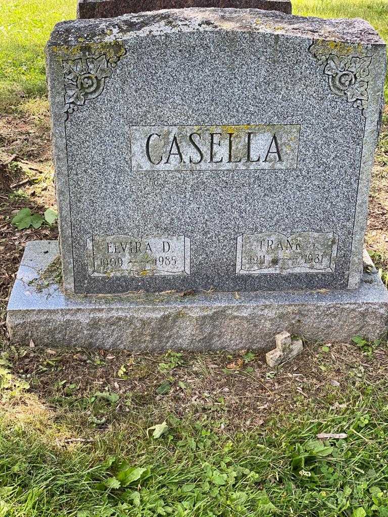 Elvira D. Casella's grave. Photo 3