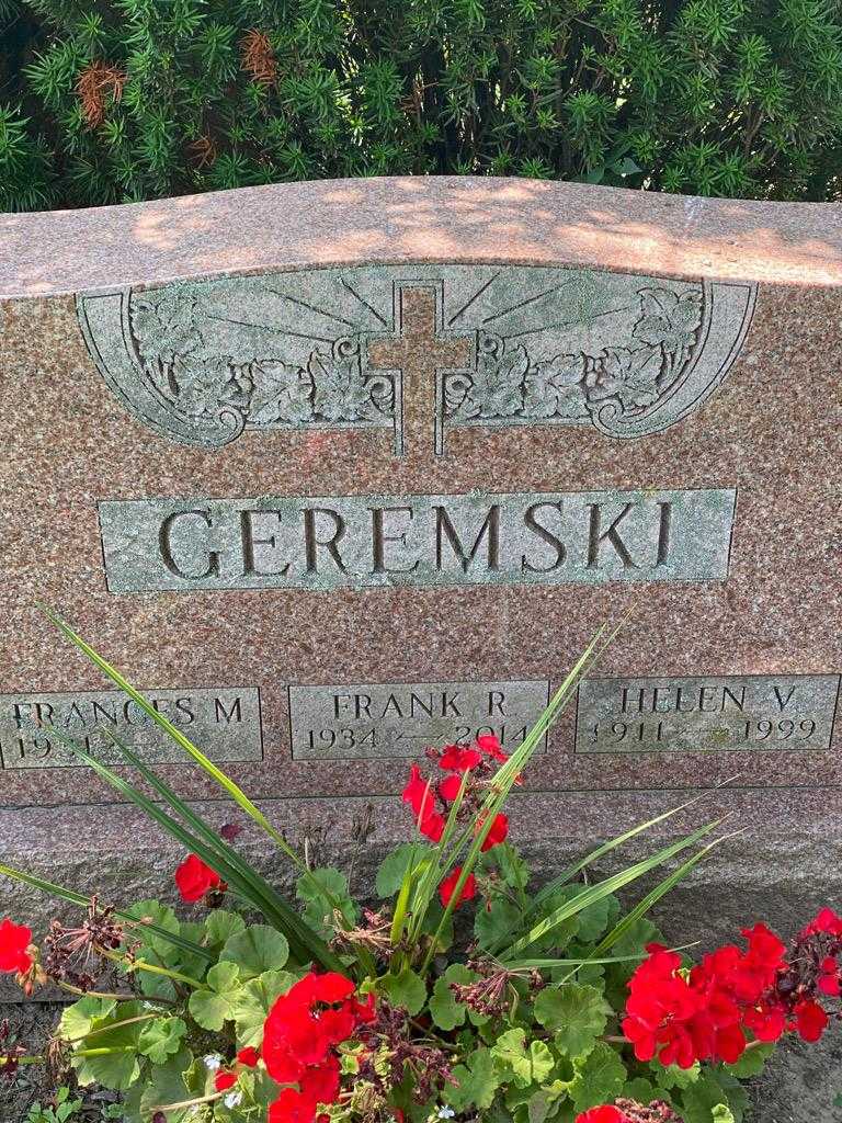 Frank R. Geremski's grave. Photo 3