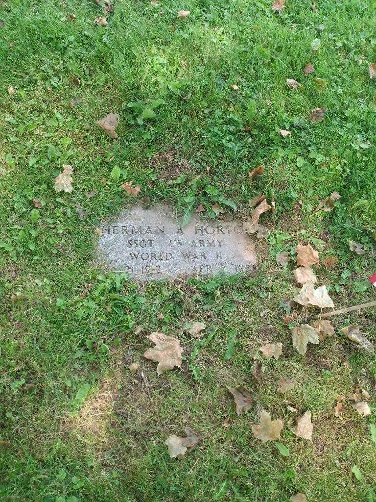 Sherman A. Horton's grave. Photo 2