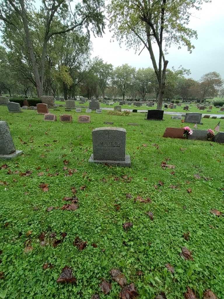William Maier's grave. Photo 1