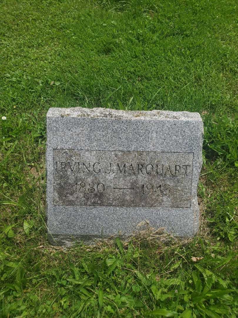 Irving J. Marquart's grave. Photo 4