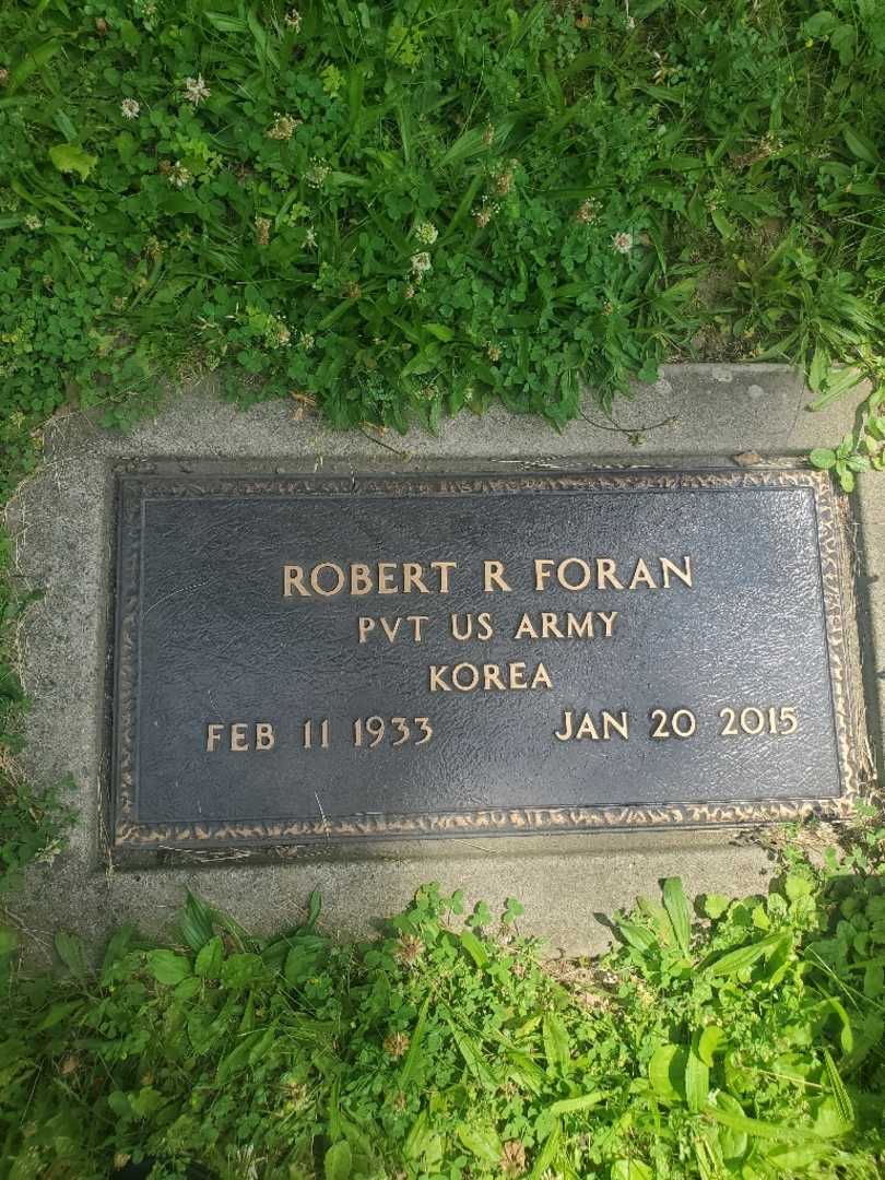 Robert R. Foran's grave. Photo 3