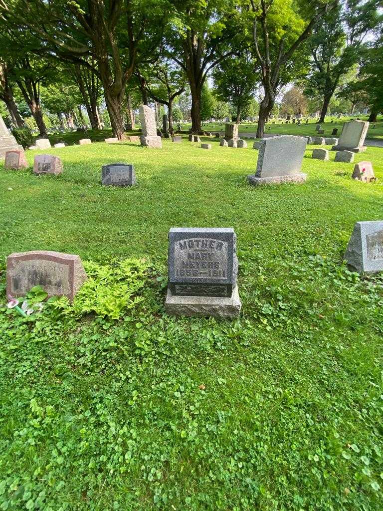 Mary M. Meyers's grave. Photo 1