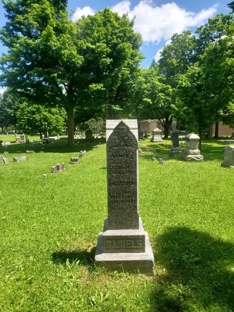 Thomas A. Daniels's grave. Photo 2