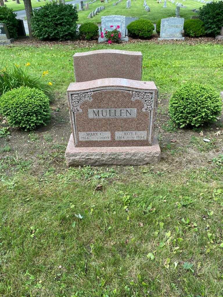 Roy E. Mullen's grave. Photo 2