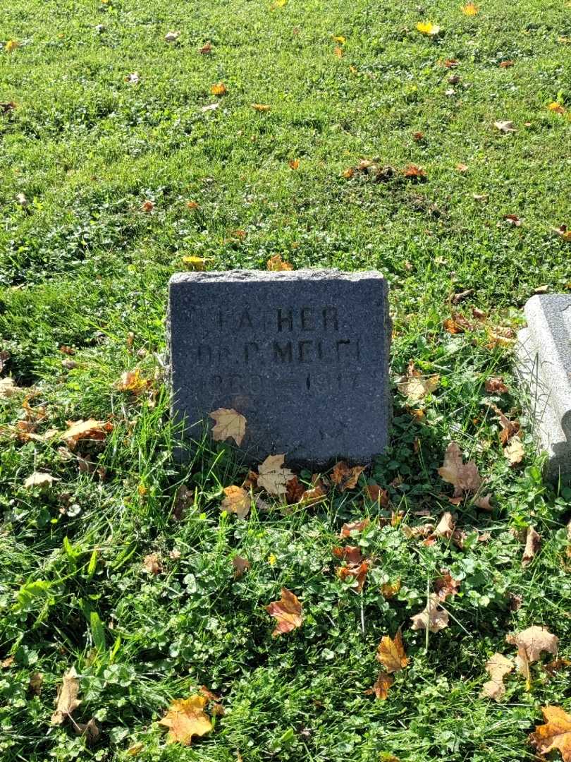 Doctor Peppina Melfi's grave. Photo 3