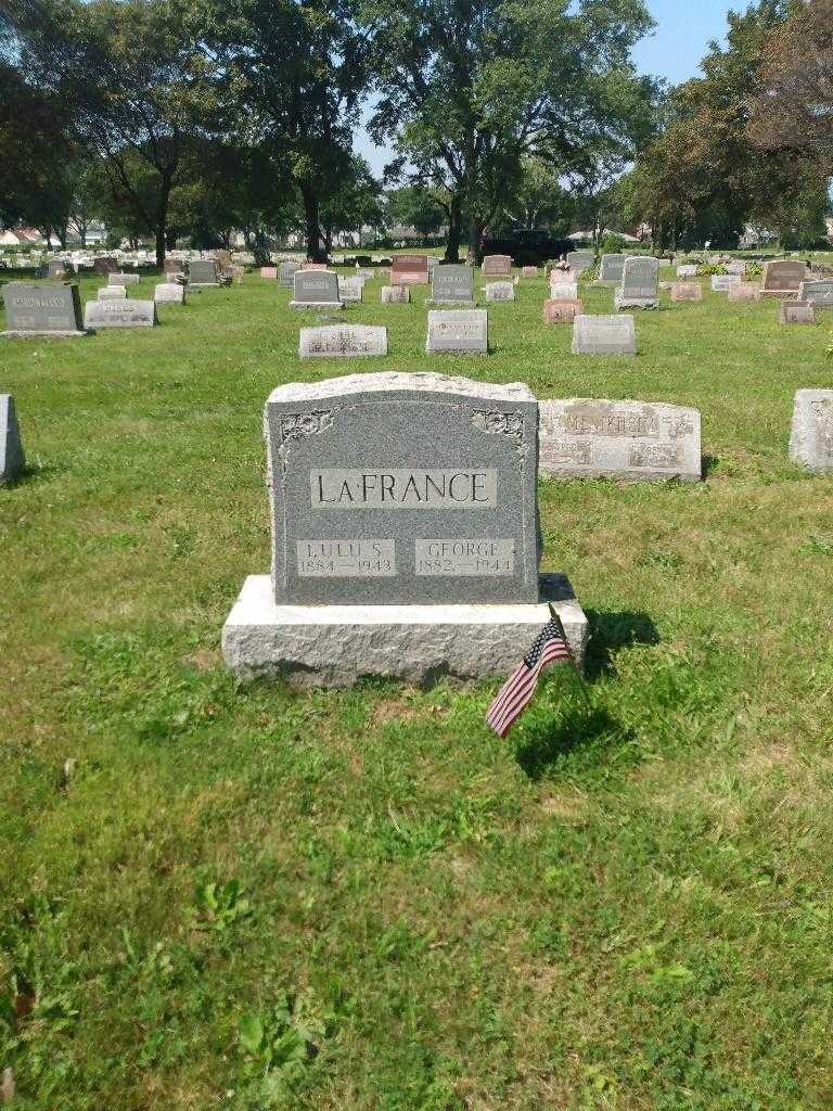 George LaFrance's grave. Photo 1
