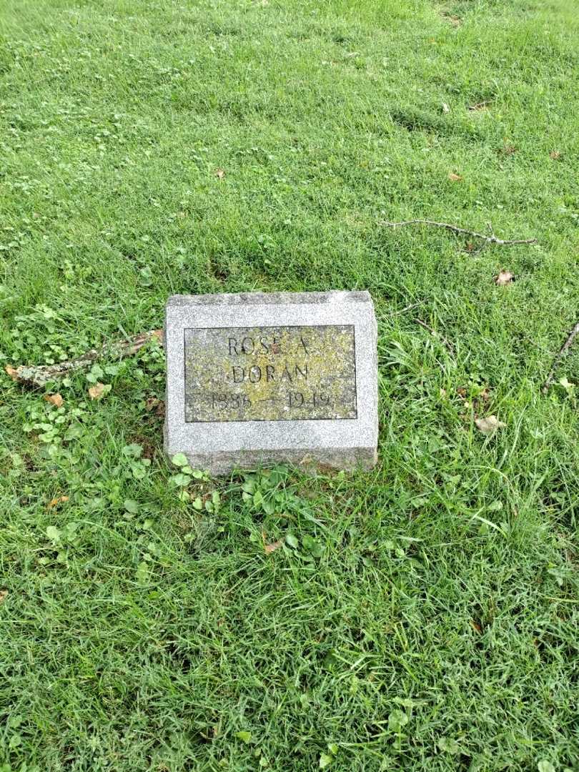 Rose Anna Young Doran's grave. Photo 2