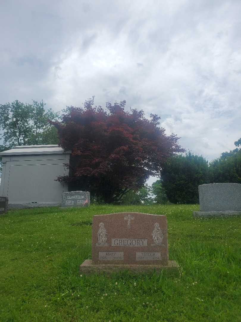 Teodor Gregory's grave. Photo 1