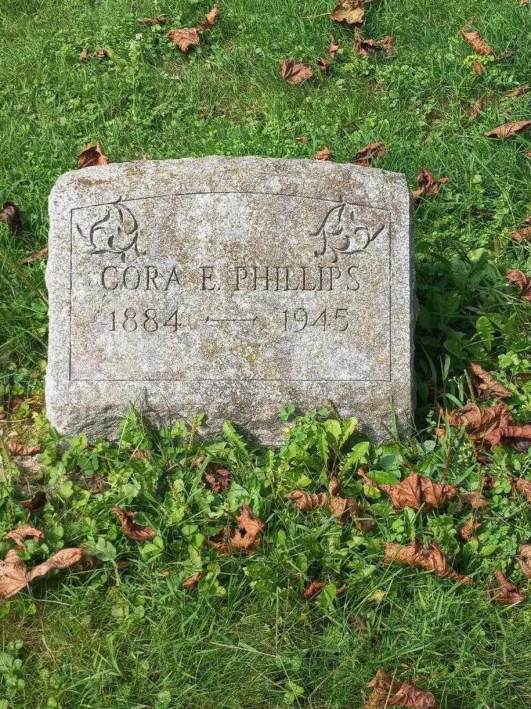 Cora E. Phillips's grave. Photo 3