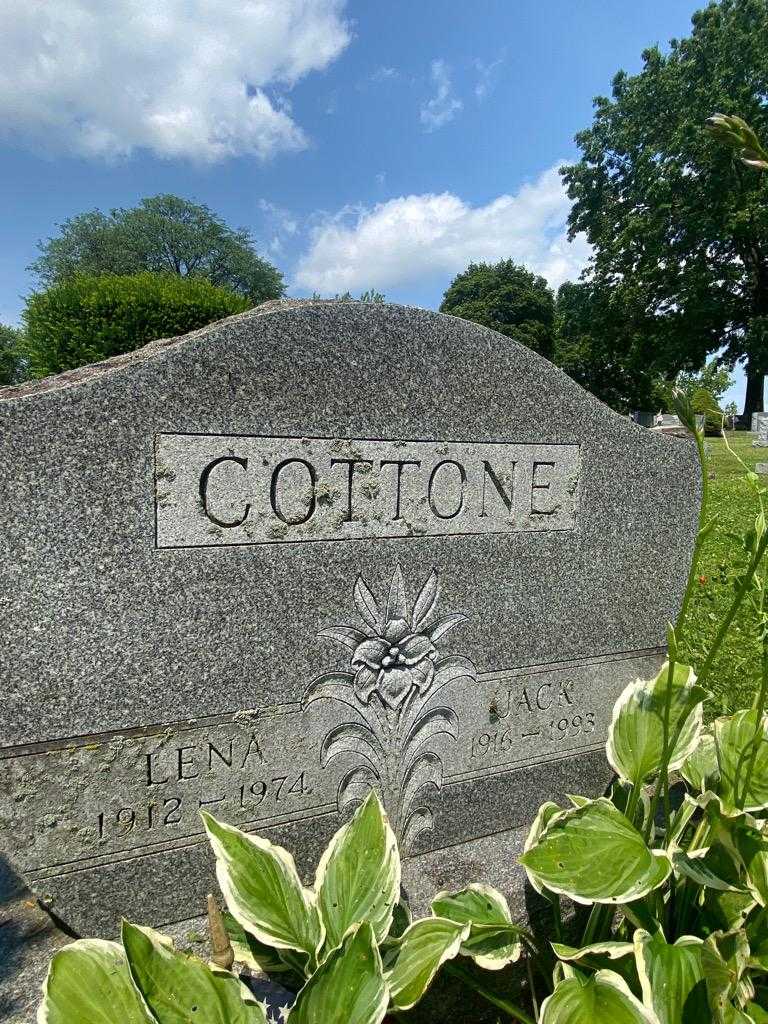 Jack Cottone's grave. Photo 3