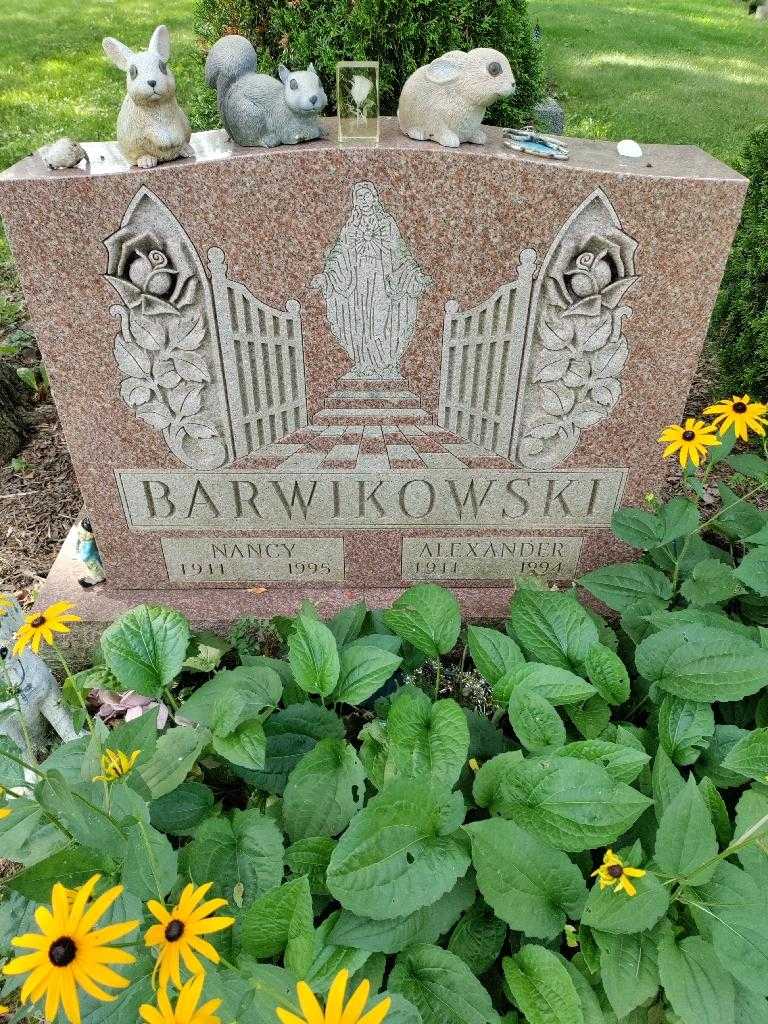 Alexander Barwikowski's grave. Photo 3