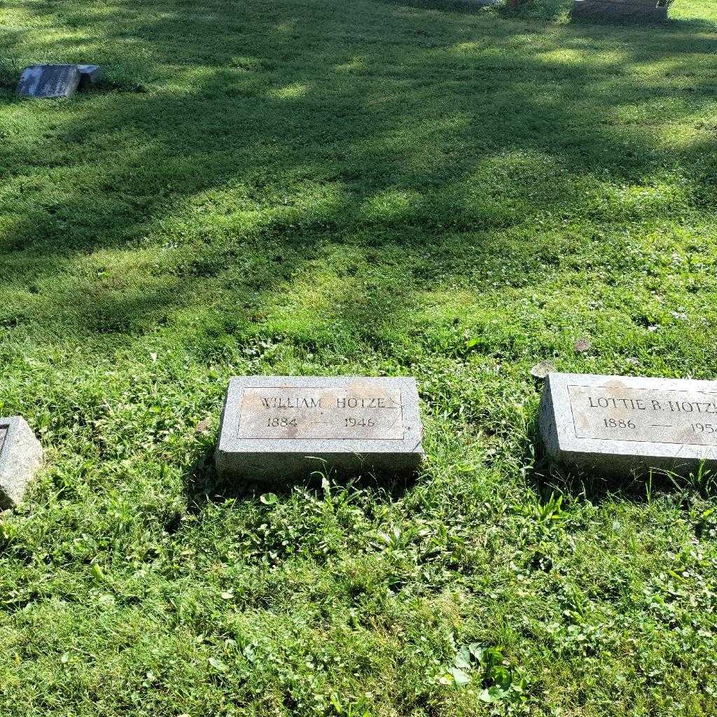 William Hotze's grave. Photo 2