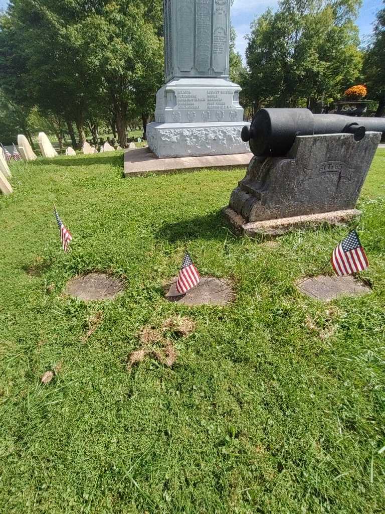 Clifford Allen's grave. Photo 1