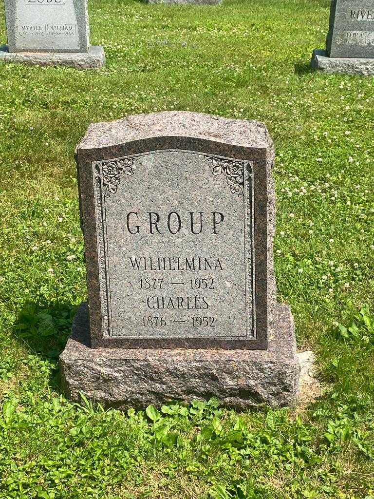 Charles Group's grave. Photo 3