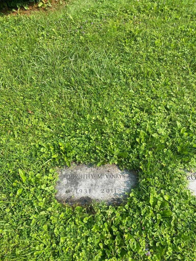 Dorothy M. Van Ryn's grave. Photo 2