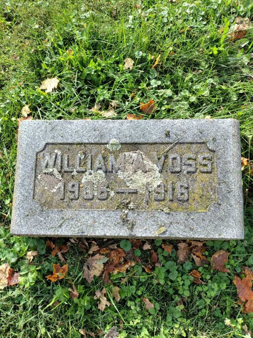 William A. Voss's grave. Photo 3