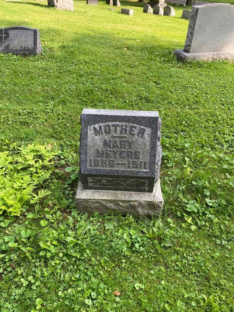 Mary M. Meyers's grave. Photo 2