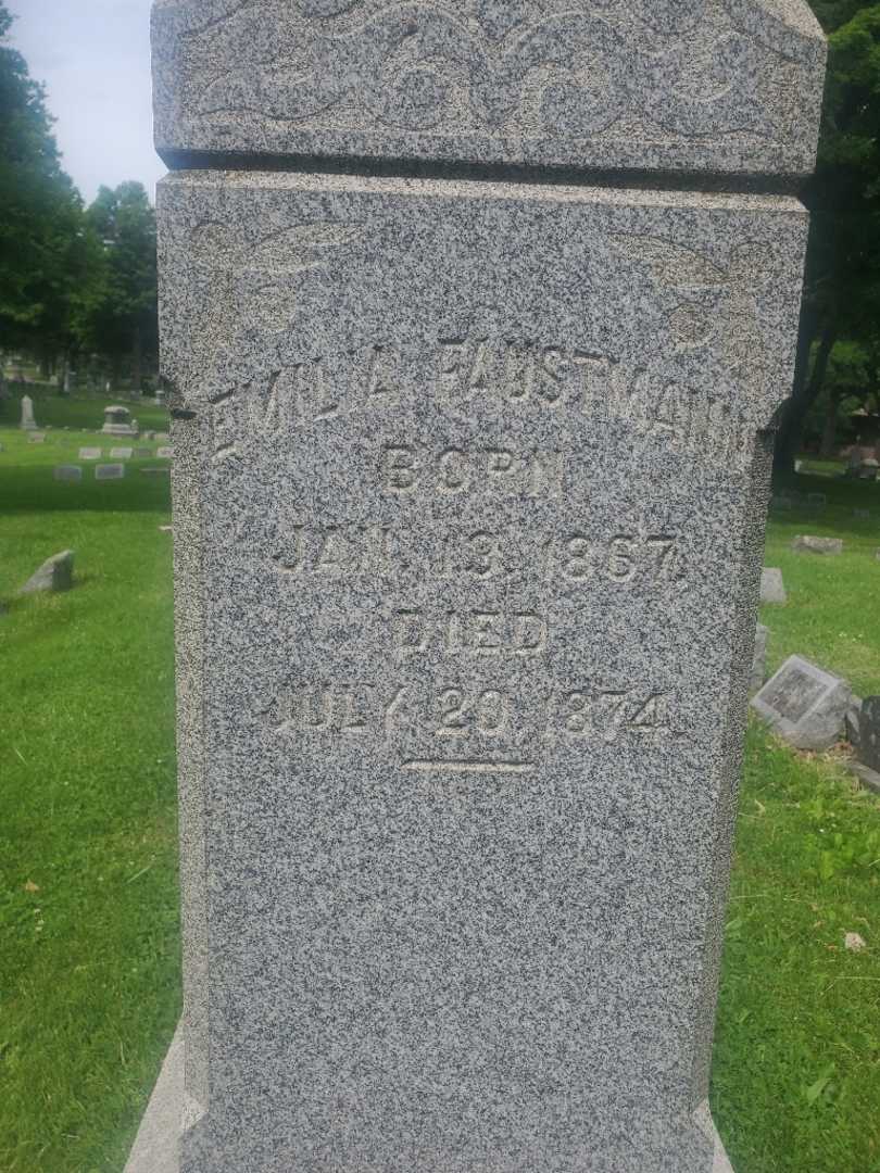 August Faustmann's grave. Photo 1