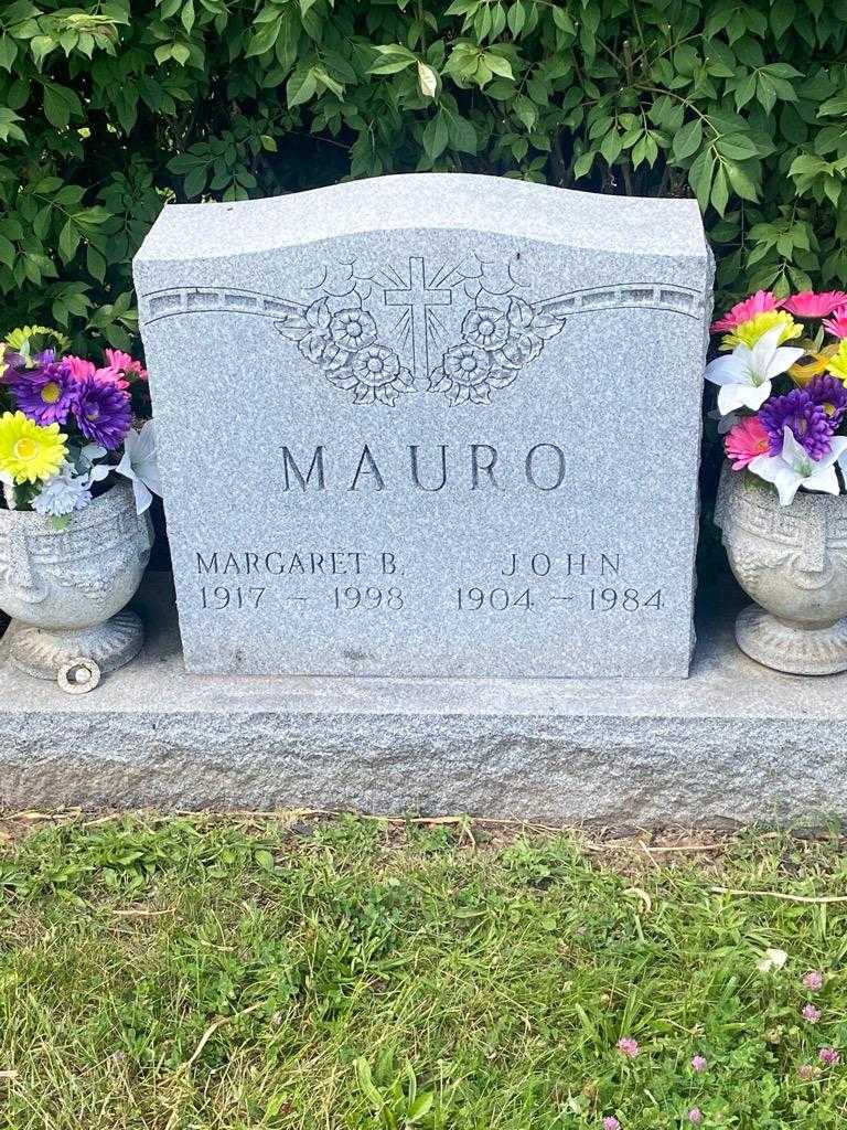 Margaret B. Mauro's grave. Photo 3
