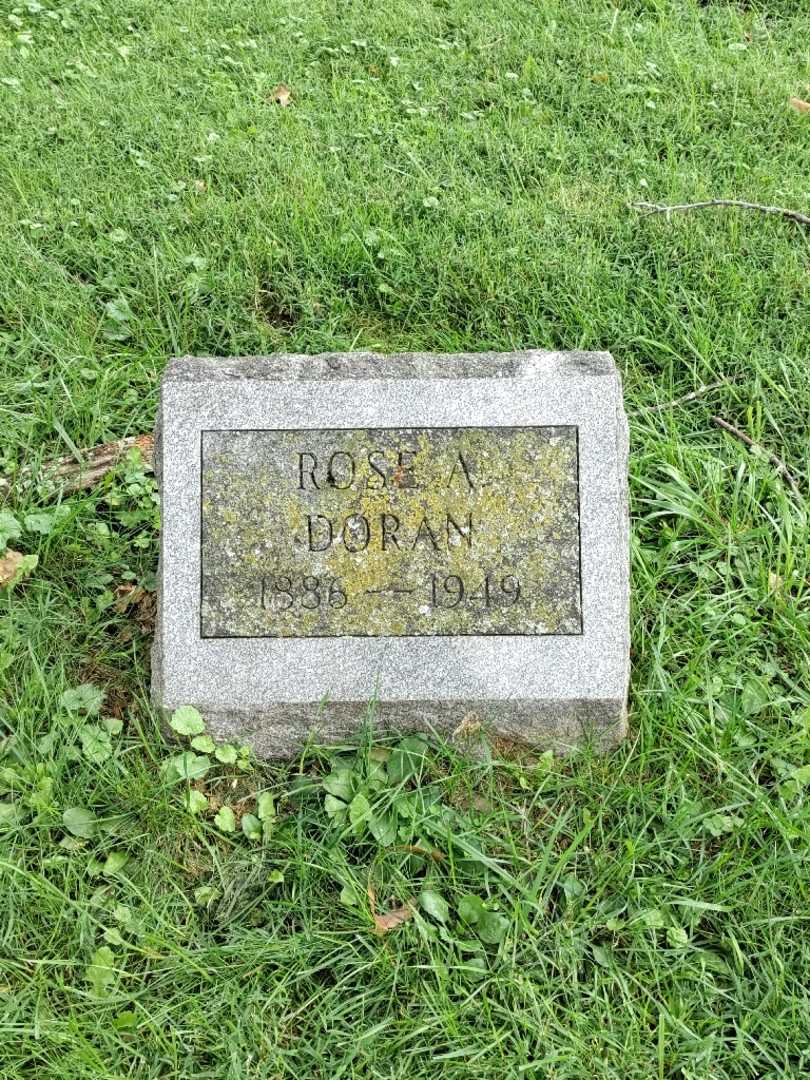 Rose Anna Young Doran's grave. Photo 3